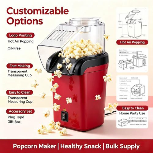 Generic Mini Machine à Pop-corn électrique - image 3
