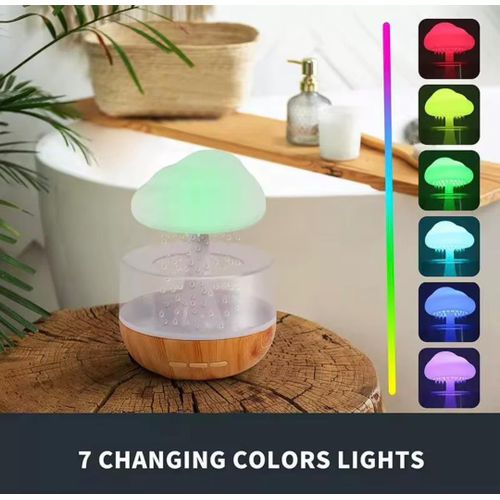 product_image_name-Generic-Mini Humidificateur d’Air USB Effet Méduse – Rechargeable – Portable – Lumière Colorée-1