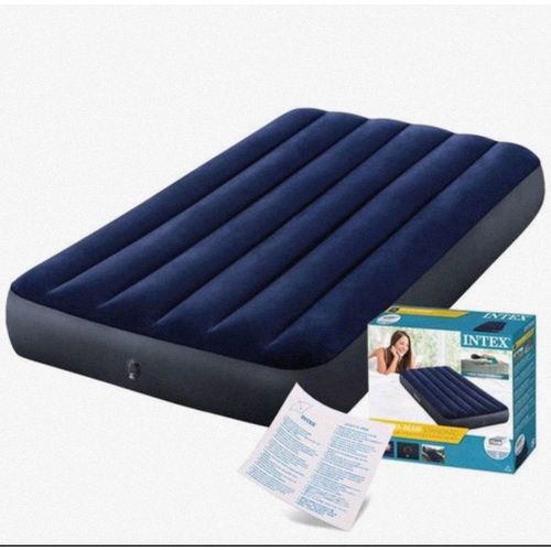 Intex Matelas INTEX Gonflable + Pompe - Prix pas cher