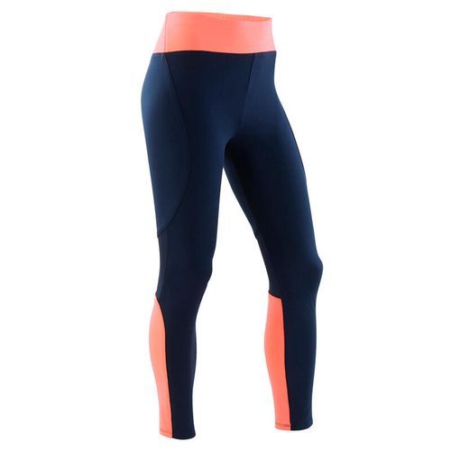 DOMYOS by decathlon LEGGING SYNTH TIQUE RESPIRANT IMPRIM GRIS ET