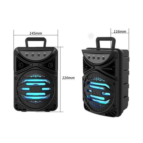 Generic Haut-Parleur Portable Sing-e Multi-Media Speaker 4’’ avec Microphone - image 4