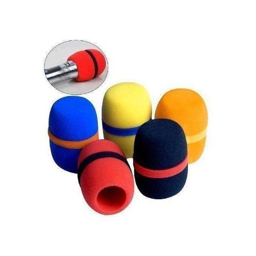 Generic Lot De 10 Bonnette Micro , Mousse Protège De Microphone - image 6
