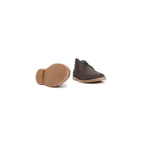 Bottines marron denim side cuir sale