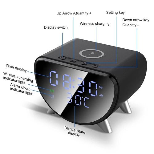 product_image_name-Generic-Horloge numérique domestique et réveil avec affichage de la température et chargeur sans fil de 15W-7
