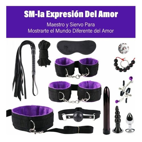 12 Pièces Ensemble De Jouets Sexuels BDSM Couple Accessoires