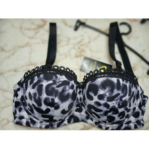 Binnys Soutien-Gorge Leopard Chic – BINNY'S (Noir & Blanc Panthère - 36/80D) - image 6