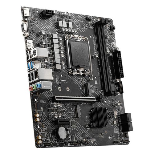 Msi Carte Mère, Micro-ATX H610M-G DDR4 – Intel Core 12è - Prix pas