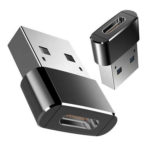 Generic Adaptateur USB C Femelle Vers USB Mâle, Connecteur Câble Chargeur  Type C - Prix pas cher