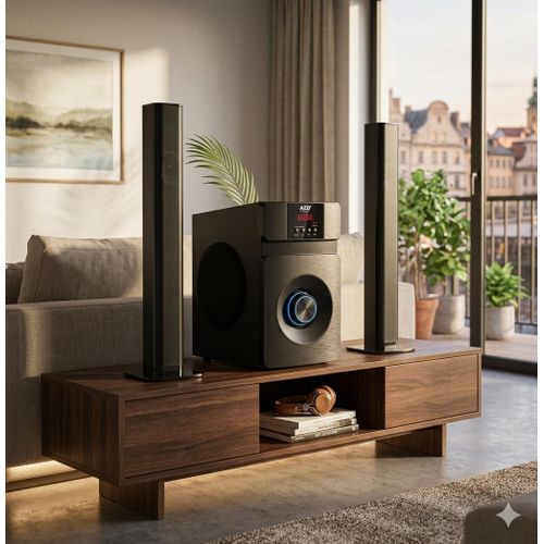 Generic Woofer ALITOP SP-2522 – Chaîne HIFI – Noir