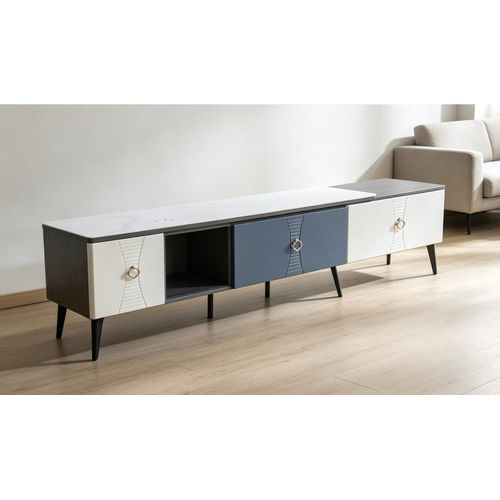 Generic Table TV moderne Avec  design en bois clair