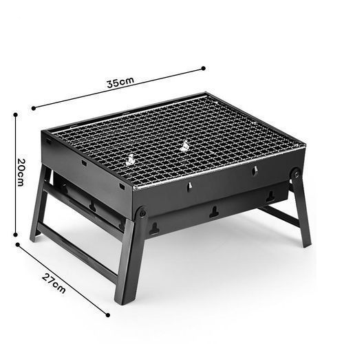 product_image_name-Generic-Barbecue Portatif Au Charbon De Bois-4