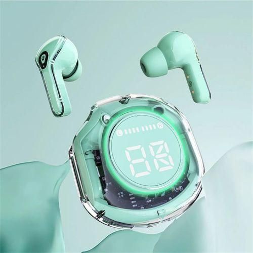 product_image_name-Generic-Écouteurs Bluetooth Lumineux Coloré Intra-Auriculaires Transparent Air39 Réduction De Bruit-1