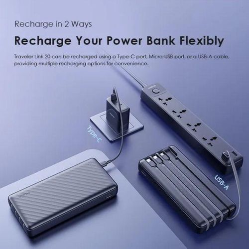 product_image_name-Oraimo-Power Bank Traveler Link 20 Charge Rapide 12w 20000mAh-3