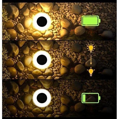 product_image_name-Generic-Lot de 4 lampes solaires d'extérieur à 12 LED étanches pour cour, jardin, pelouse, allée, terrasse,  TTR-2