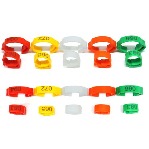 product_image_name-Generic-Lot 100 Anneaux de pieds ou boucles de pieds pour volailles (Poulets, pintades, canards, cailles, oies et dindons)  couleur  ORANGE-1