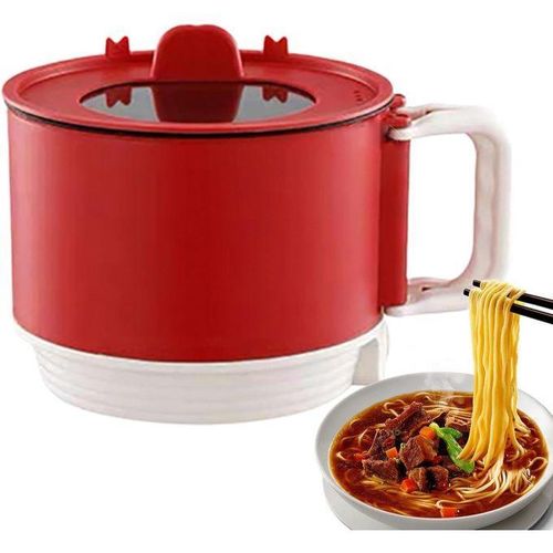 product_image_name-Generic-Puissant Cuiseur électrique Pour La Cuisine En Dortoir – Marmite à Nouilles Avec Marmite Paresseuse-8