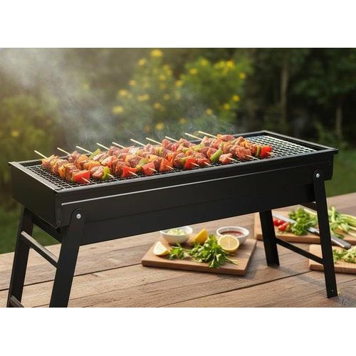 Generic Barbecue portable pliable au charbon de bois - image 2