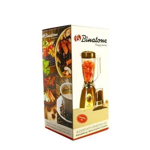 product_image_name-Binatone-Mixeur A 2 Bols BLG-402 - 350 W - 1.5 Litre- Incassable- Marron - Garantie 24 Mois-4