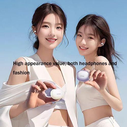 product_image_name-Lenovo-Ta410 Casque Bluetooth 5.4 Oreille Clip Basse Jeu 300mah-7