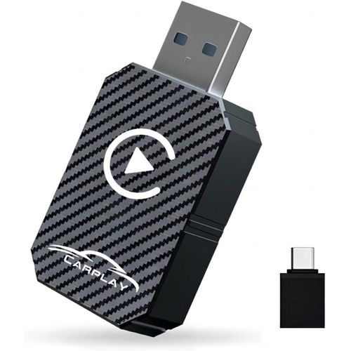 product_image_name-ANTHO-Adaptateur CarPlay Sans Fil 2025, Dongle CarPlay Sans Fil, Convertit CarPlay Filaire En Adaptateur Sans Fil Plug And Play, Compatible Avec Les Voitures à Partir De 2016 et iPhone iOS 12+ (noir)-1