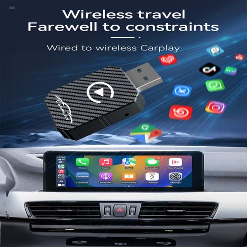 product_image_name-ANTHO-Adaptateur CarPlay Sans Fil 2025, Dongle CarPlay Sans Fil, Convertit CarPlay Filaire En Adaptateur Sans Fil Plug And Play, Compatible Avec Les Voitures à Partir De 2016 et iPhone iOS 12+ (noir)-4