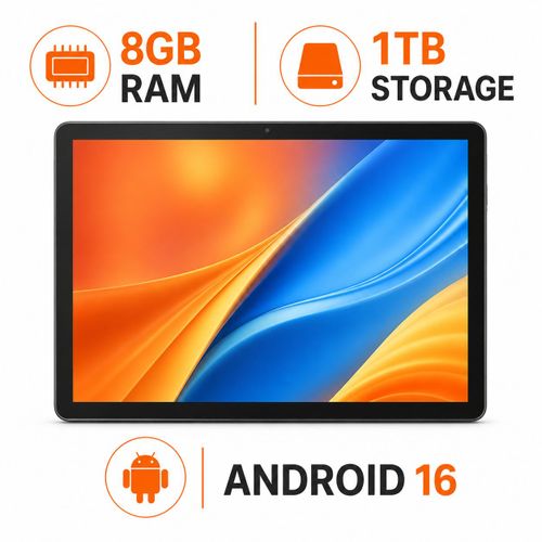Wudytim Tablette Android 10 Pouces 10000mAh Autonomie Longue - image 2