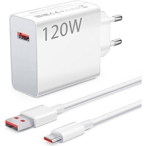 Generic Chargeur TURBO Compatible Type C pour Xiaomi/Redmi/Samsung/Huawei blanc
