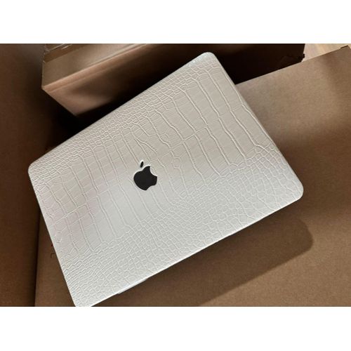 product_image_name-Kit-Coque Macbook : Kiit de Protection Similicuir Blanc-cassé pour Macbook Pro 13 Pouces, 2016 à 2022  (A1706, A1708, A1989, A2159, A2251, A2289, A2338)  -2