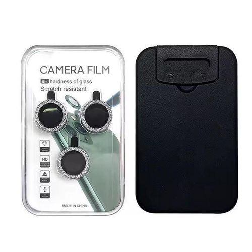 Generic Protège Caméra Compatible à IPhone 12 Pro Max -Couleur Diamants - image 2