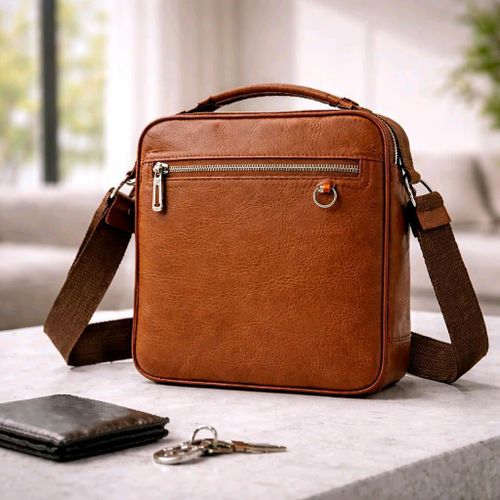 product_image_name-Fashion-Ensemble de 3 Sacs Bandoulière Homme - MARRON-3