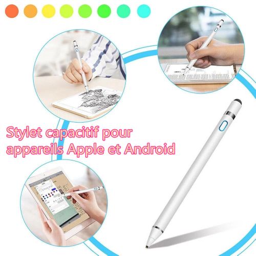 Stylet Tactile pour Tablette Android,Stylo Écran Capacitif