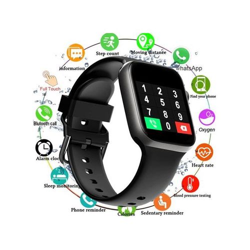 Generic Montre Intelligente Connect e T500 Noir Prix pas