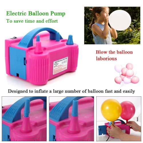 Generic Appareil électrique pour gonfler ballon