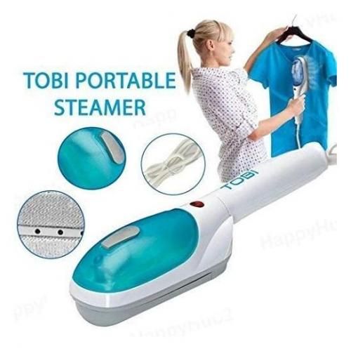 Bleu Defroisseur Vapeur Portable 1000W Handheld Défroisseur Fer Brosse  Vapeur Portable for Les vêtements générateur de