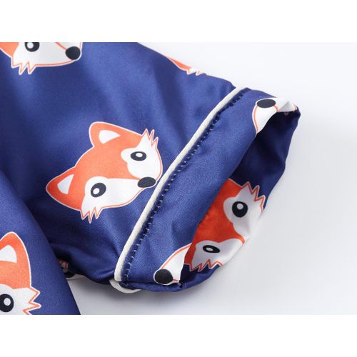 JOMAKE Combinaison à manches courtes pour garçons, 1-9 ans, blue fox - image 4