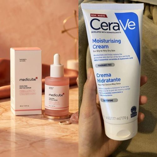 Cerave KIt 2en1 - Serum Medicube + Creme Hydratante