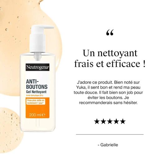 Neutrogena Gel Nettoyant Anti Bouton - image 3