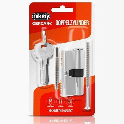 Generic Cylindre de serrure profile - Avec 5 clé - Longueur :40 mm QLTE ABS - image 3