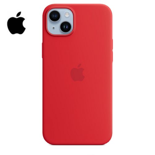 Coque en silicone avec MagSafe pour iPhone 12