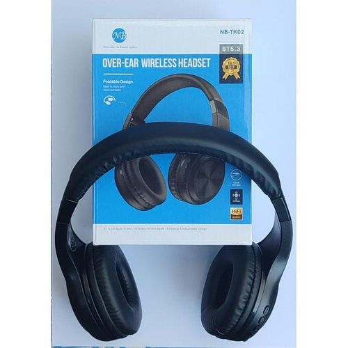 Generic Casque Bluetooth Multi-Fonction / Audio, Carte SD, Radio FM.. - NOIR HG - image 3