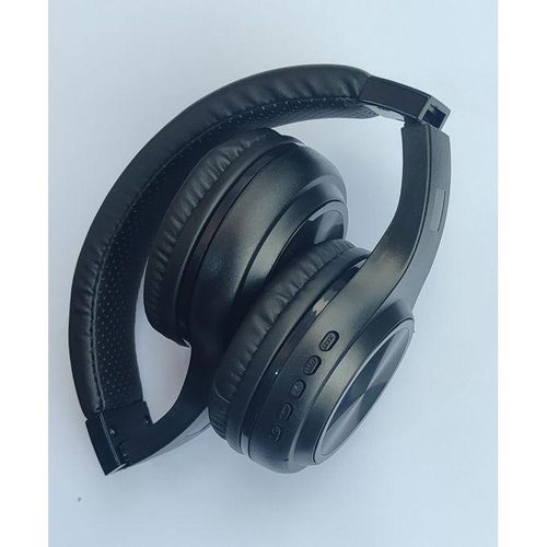 Generic Casque Bluetooth Multi-Fonction / Audio, Carte SD, Radio FM.. - NOIR HG - image 4