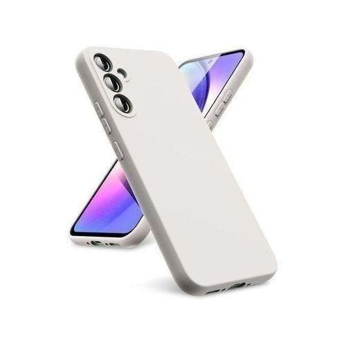 product_image_name-Diverse-Coque En Silicone Compatible Pour Samsung Galaxy A16 Avec antichoc - Blanc-1