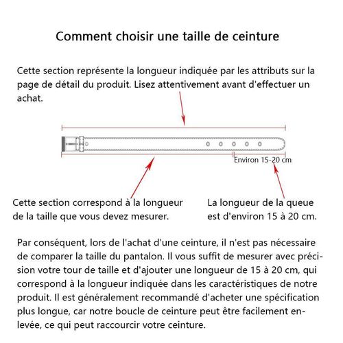 product_image_name-Fosongya-Ceinture en cuir noir pour homme avec boucle à ardillon, grain Napa, ajustable et boîte cadeau-2