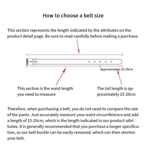 product_image_name-Fosongya-Ceinture en cuir noir pour homme avec boucle à ardillon, grain Napa, ajustable et boîte cadeau-5