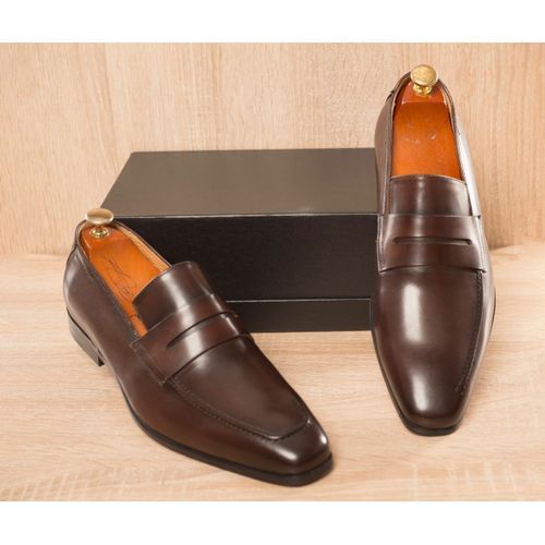 Generic Soulier 100 Cuir Marron Sans Lacet Prix pas cher Jumia CI