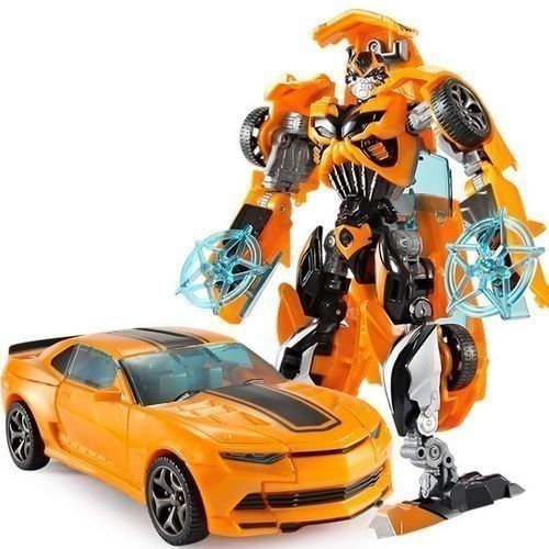 Generic Jouet Voiture - Robot Transformers - Jaune - Prix pas cher