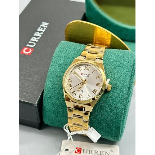 product_image_name-Curren-Montre à bracelet or - cadran Blanc -1