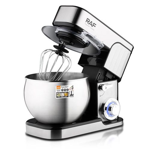 product_image_name-RAF-Robot Pâtissier - Robot Pâtissier Multifonctionnel , Haute Puissance, Avec Bol en acier inoxydable. 1300 W, 6 litres-2