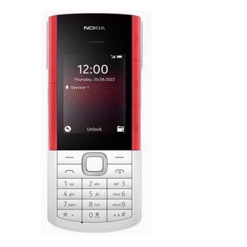 product_image_name-Works With Nokia-Telephone Portable 5710 GSM 2.4 Pouces_Radio FM Dual - 2 Puces - Blanc/Rouge-2
