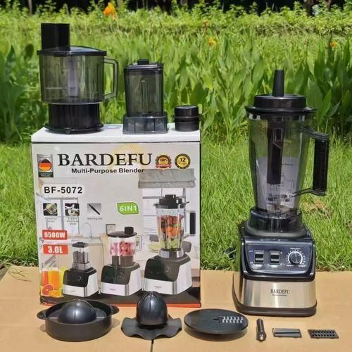 product_image_name-Generic-Blender Multifonction 3-en-1 - Robot Culinaire & Moulin - Acier Inox-5